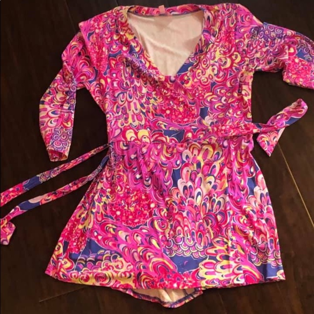 NWOT Karlie Wrap Romper XL